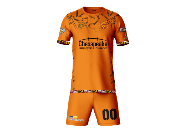 24-25 Season Game Worn Jersey | Orange | Julian Rodriguez #28