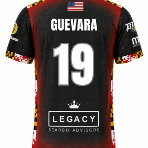 2025/2026 Game Worn Jario Guevara Black Jersey