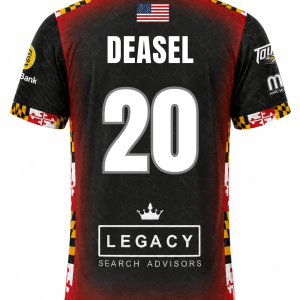 2025/2026 Game Worn Mike Deasel Black Jersey