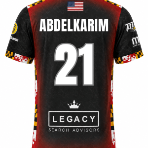 2025/2026 Game Worn Ayoub Abdelkarim Black Jersey