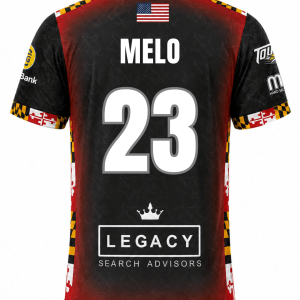 2025/2026 Game Worn Jonatas Melo Black Jersey