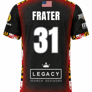 2025/2026 Game Worn Kevaughn Frater Black Jersey