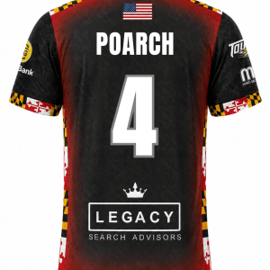 2025/2026 Game Worn Chad Poarch Black Jersey