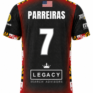 2025/2026 Game Worn Victor Parreiras Black Jersey