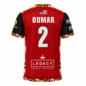 2025/2026 Game Worn Oumar Sylla Red Jersey