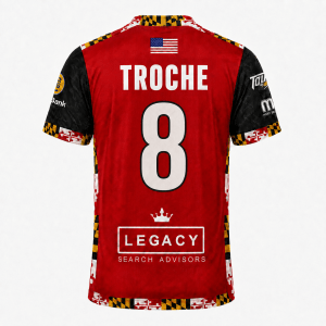 2025/2026 Game Worn Raymond Troche Red Jersey