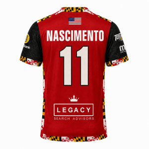 2025/2026 Game Worn Marco Nascimento Red Jersey
