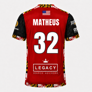 2025/2026 Game Worn Matheus Silva Red Jersey