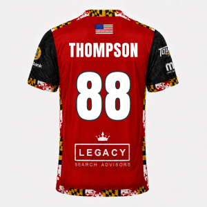 2025/2026 Game Worn Patrick Thompson Red Jersey