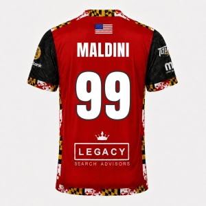 2025/2026 Game Worn Maldini Red Jersey