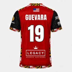 2025/2026 Game Worn Jairo Guevara Red Jersey