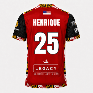 2025/2026 Game Worn Bruno Henrique Red Jersey